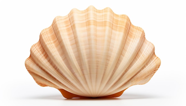 Oceans Elegance Seashell Elevation Front View Isolated