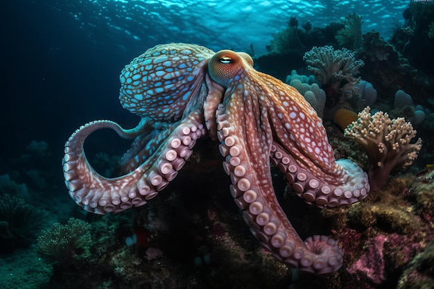 An octopus is shown in this undated image.