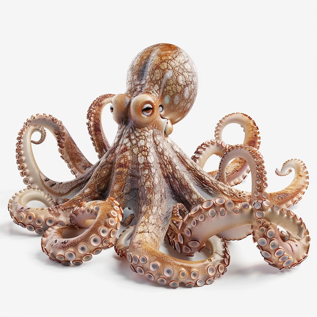 Octopus realistic photo