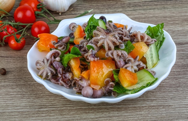 Octopus salad