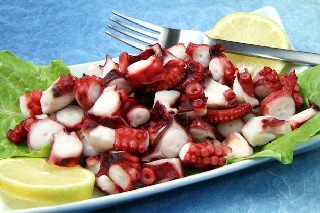 Octopus salad