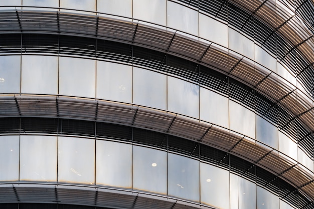 Office building with rows of windows