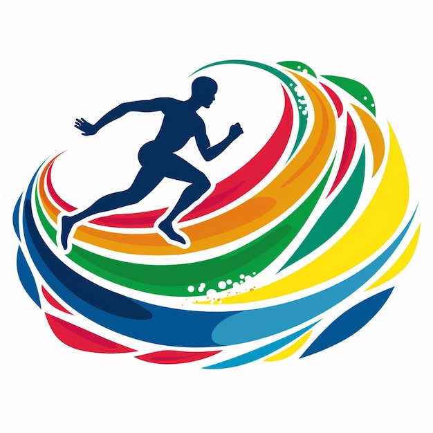 Official logo of Summer Olympic games in Paris 2024