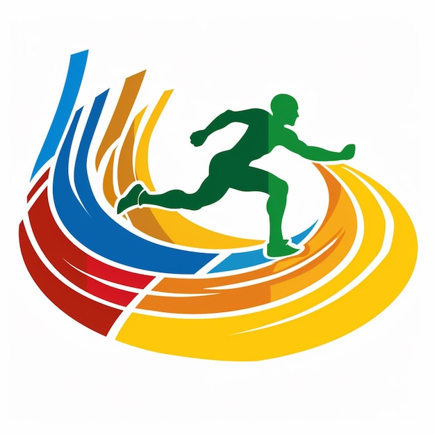 Official logo of Summer Olympic games in Paris 2024