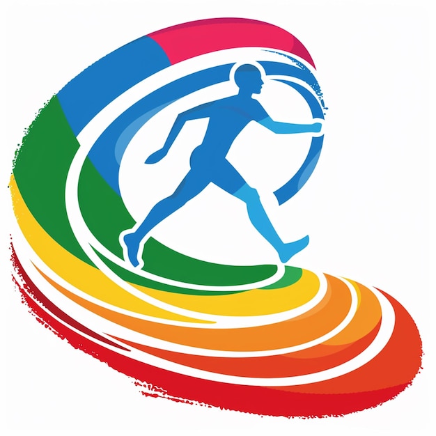 Official logo of Summer Olympic games in Paris 2024