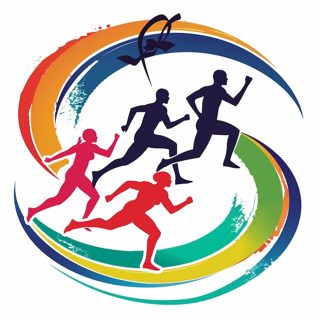 Official logo of Summer Olympic games in Paris 2024