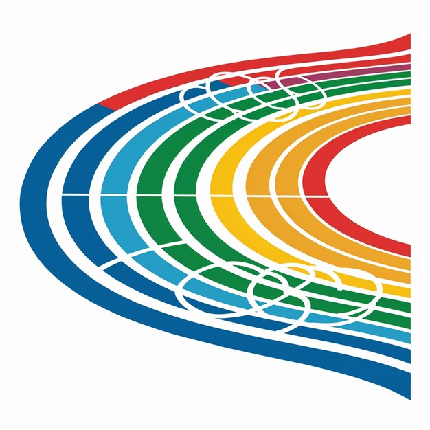 Official logo of Summer Olympic games in Paris 2024