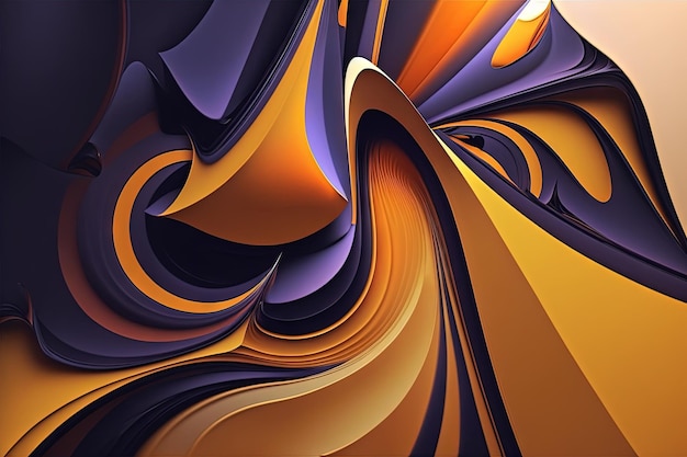 Oh my gosh abstract illustration generative ai