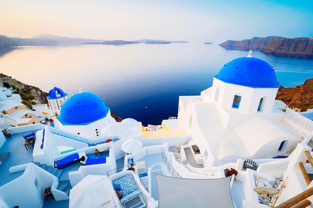 Oia traditional greek village