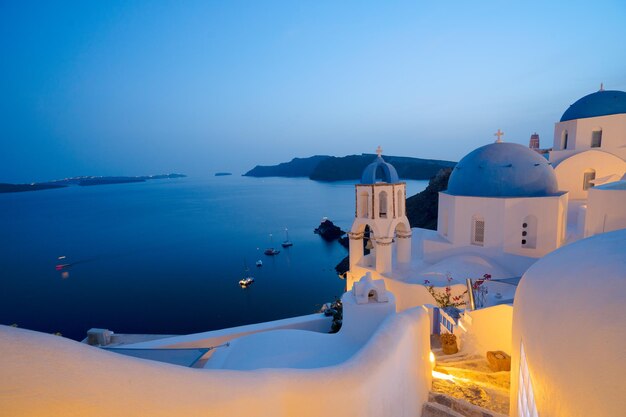 Oia traditional greek village