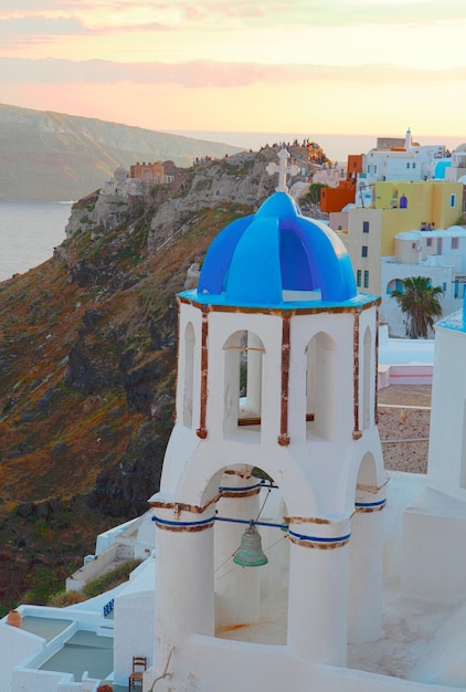 Oia traditional greek village