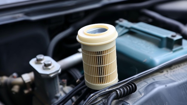 Photo oil filter fuel filter air filter