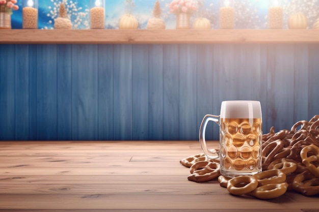 Oktoberfest background Generate Ai