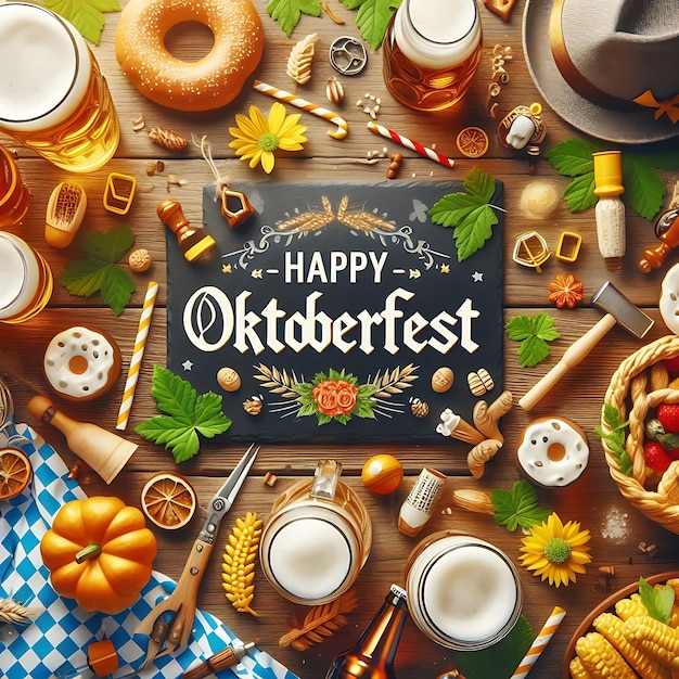 Photo oktoberfest illustration