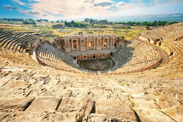 Old amphitheater in open air