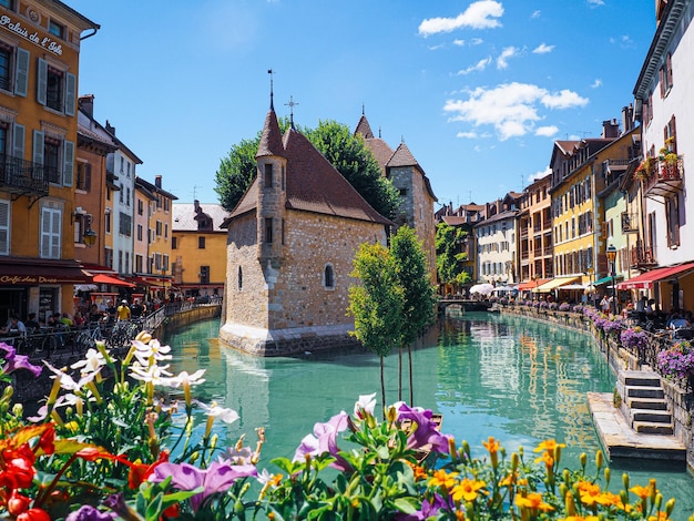 Old annecy under the sun