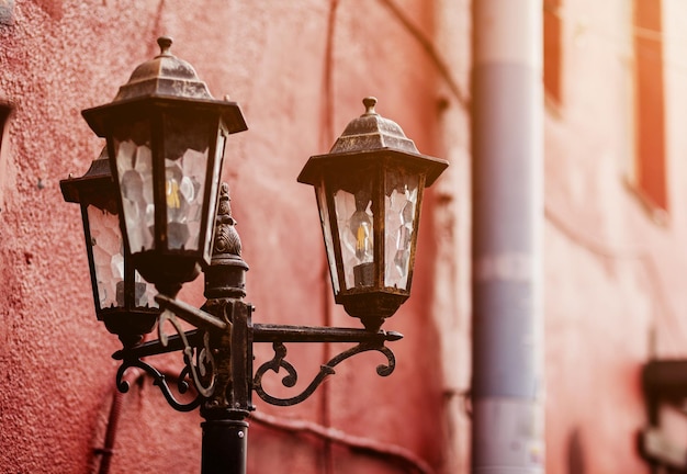 Old antique lantern