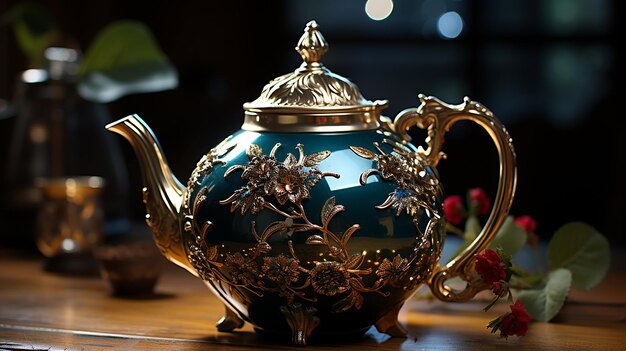 Old Antique Teapot