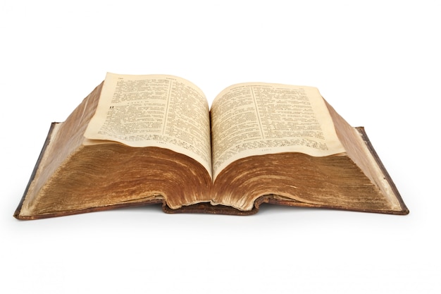 Old Bible of nineteenth century