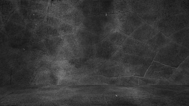 Old black background. Grunge texture dark Blackboard Chalkboard Concrete.