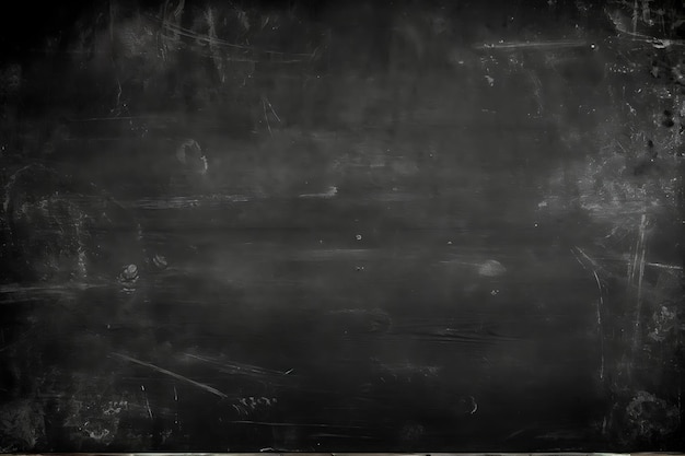 old black grunge texture blackboard background dark room wall