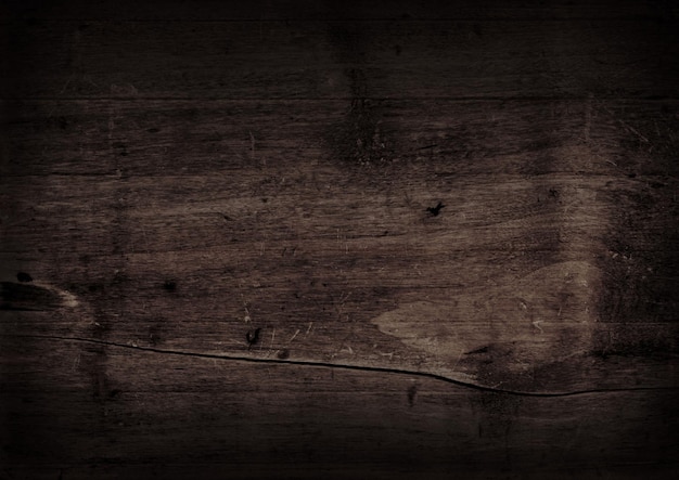 Old black wood texture background