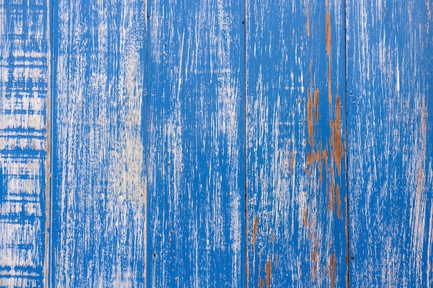 Photo old blue wooden background. texture background for design.