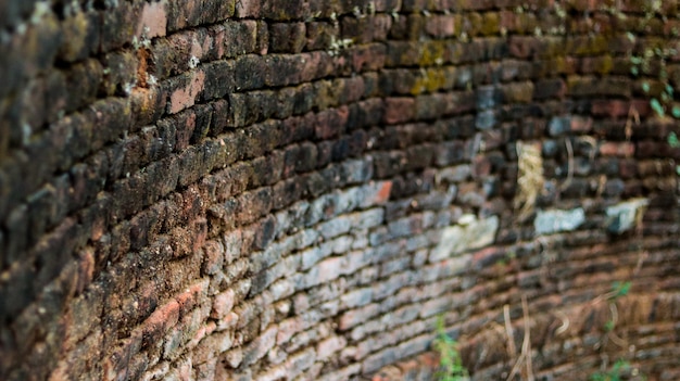 Old Brick Wall as the texture for the background