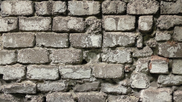 Old brick wall background of brick wall