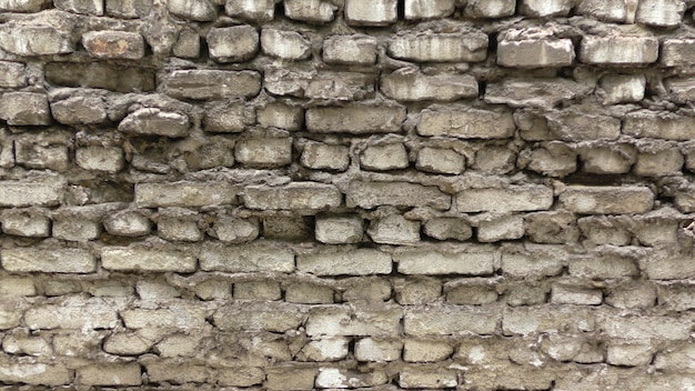 Old brick wall background of brick wall