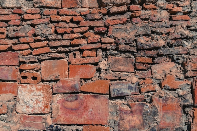 Old brick wall background