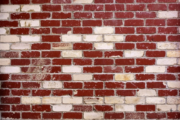 Old brick wall Brickwork from an old brick in a rustic style The structure and pattern