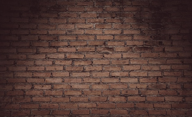 Old brick wall with shadow texture can be use as background