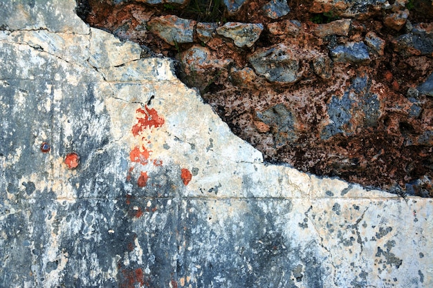 Old bricks wall pattern Medieval stone wall Background texture