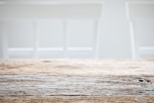 Old Brown dinner table texture closeup