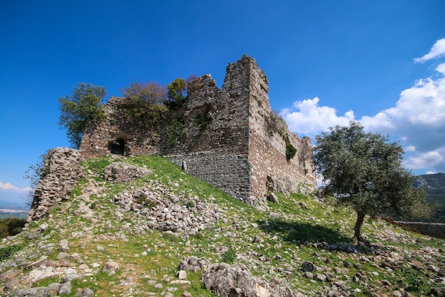 Old castle; Yogurtcu Castle, Manisa - Turkey