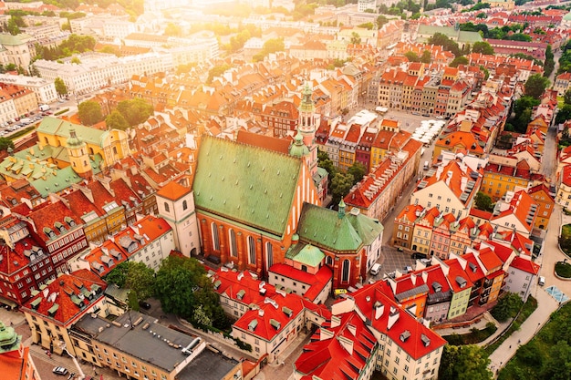 Old city in Warsaw