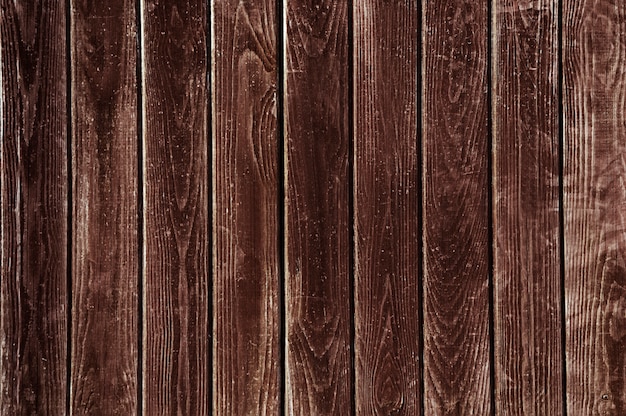 Old dark brown wooden wall texture