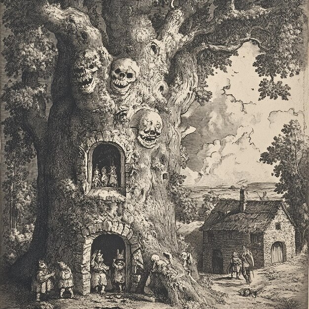 Photo old engraving