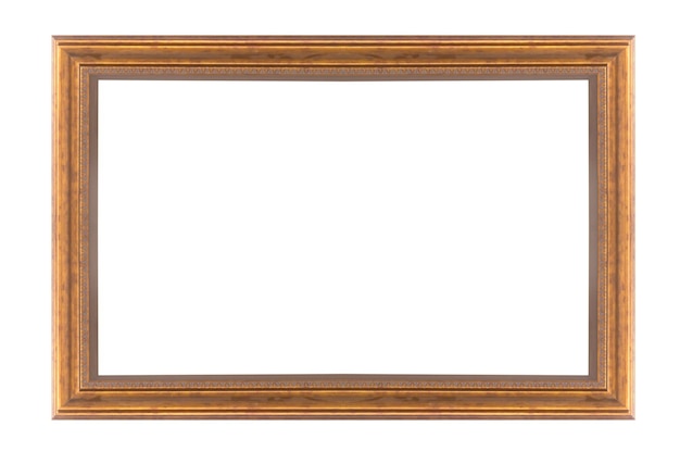 Old gold frame