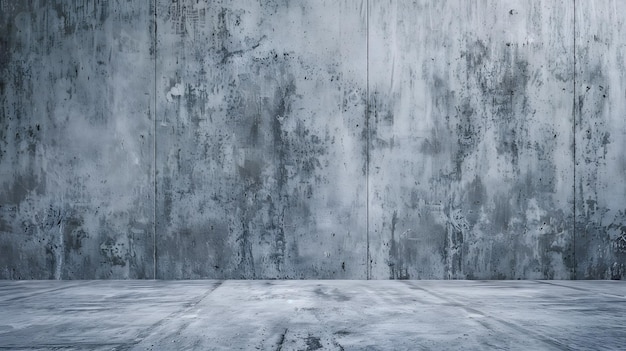 Old gray concrete wall for texture background Generative AI