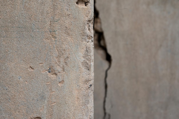 Old grunge cracked wall textured background Cement wall background exterior