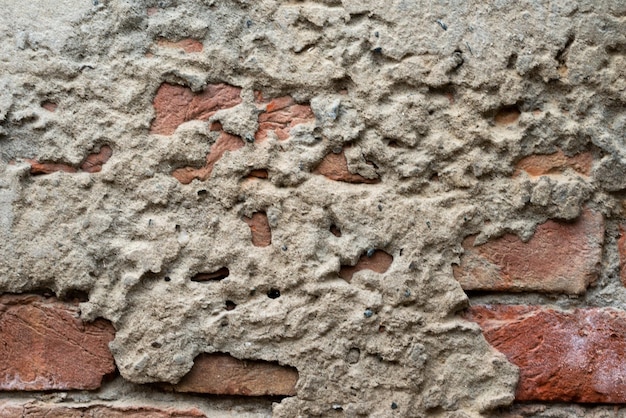 Old grunge cracked wall textured background Cement wall background exterior