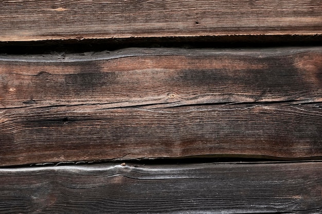 Old grunge dark textured wooden background old brown  paneling