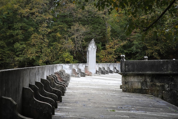 Old and historic dam