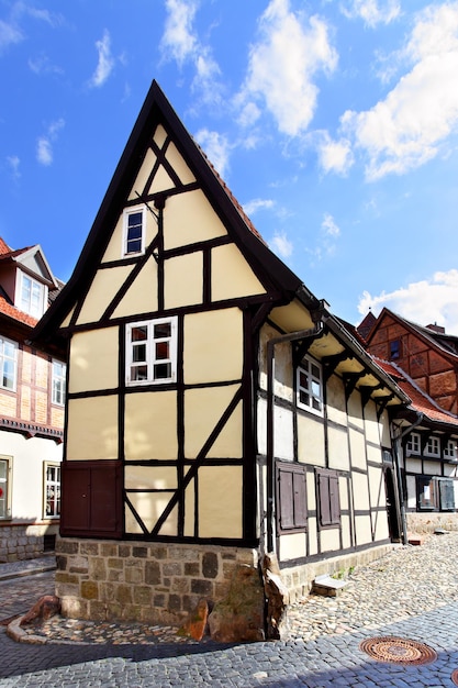 Old house in Quedlinburg Germany