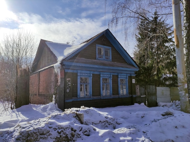 Old houses in Nizhny Novgorod