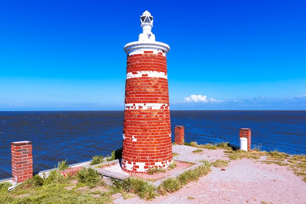 Old lighthouse in the Baltic Sea