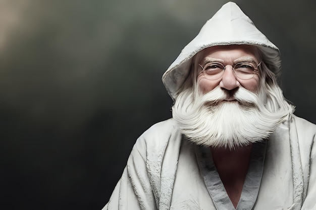 Old man santa claus