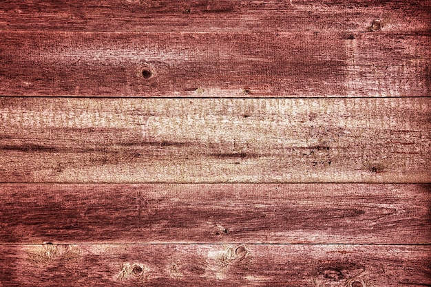 Old orange boards texture The wooden surface is aged naturally